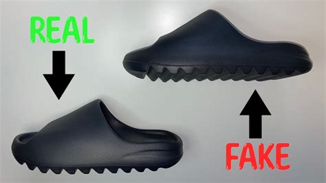 adidas slides fake|how to authenticate yeezy slides.